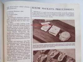 Kotiliesi 1961 nr 3 -mm.  Vastaako Arava tarkoitustaan?, Hedwig Gebbard In memorian, Uusi koti kaipaa kukkia, Kasvatusopin naisprofessori Inkeri Vikainen,