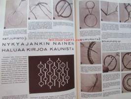 Kotiliesi 1961 nr 3 -mm.  Vastaako Arava tarkoitustaan?, Hedwig Gebbard In memorian, Uusi koti kaipaa kukkia, Kasvatusopin naisprofessori Inkeri Vikainen,