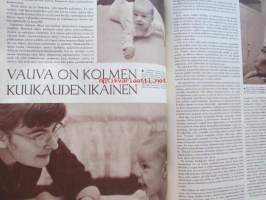 Kotiliesi 1961 nr 3 -mm.  Vastaako Arava tarkoitustaan?, Hedwig Gebbard In memorian, Uusi koti kaipaa kukkia, Kasvatusopin naisprofessori Inkeri Vikainen,