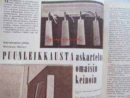 Kotiliesi 1961 nr 7  huhtikuu -mm. Me puheliaat naiset, Keittiössä keksittyä, Kodin työ yliopistollisen tutkimuksen kohteeksi, Muuttuva maalaiskoti ja