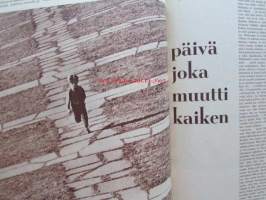 Kotiliesi 1961 nr 20 -mm. Pikku emäntien puolesta, Tartuntataudeit ja vastuskyky, Akvaario palanen tropiikkia, Aamiaisella Amerikassa, Virkeäpäivä alkaa