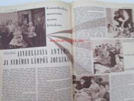 Kotiliesi 1960 nr 3 -mm. Huppumyssy anorakin alle, Epäsosiaalinen oppilasko takaa kehityksen, Pysyykö perheenäiti kehityksen tasalla, Vuoden kohennusohjelma