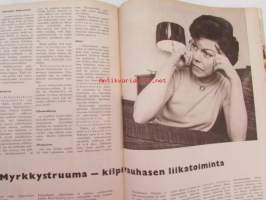 Kotiliesi 1966 nr 6 -mm. Mitä apua asuntosäästöpalkkiosta, Maailman viimeisin keijuksen automatka, Nahkaa joka säällä, Tyylihuonekaluja aitoja ja epäaitoja,