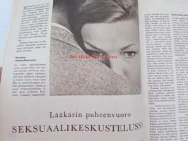kotiliesi 1966 nr 2  tammikuu 1966 -mm. Näin romanssien aikaan, Käyttövesi ja viemäröinti maaseudulla, Näin etelään tavallisesssa saksalaisessa kodissa,
