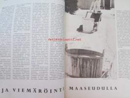 kotiliesi 1966 nr 2  tammikuu 1966 -mm. Näin romanssien aikaan, Käyttövesi ja viemäröinti maaseudulla, Näin etelään tavallisesssa saksalaisessa kodissa,