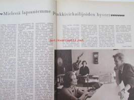 Kotiliesi 1966 nr 3  Helmikuu 1966 mm. Vanha Porvoon ystävä ja puolustaja Louis Sparre, artikkeli sis. upeita värikuvia Porvoosta 1965. Mitä on olla nainen