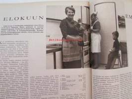 Kotiliesi 1966 nr 19 -mm. Tunnetko ruusukvittenin?Pohjoismaisen naisen muotokuva, Muutimme tehtaan mukana, Nuoren radikaalin ongelma on ikuinen, Uuniperunoita ja