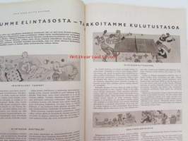 Kotiliesi 1966 nr 16 -mm. Kolme polvea saman tehtaan palveluksessa, Pihkantuoksua tiellä, Ylä-Mattilan ratsastajapatsas, Tyttökin haluaa muuttaa pois kotoaan,