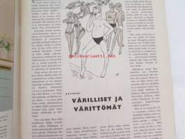 Kotiliesi 1966 nr 16 -mm. Kolme polvea saman tehtaan palveluksessa, Pihkantuoksua tiellä, Ylä-Mattilan ratsastajapatsas, Tyttökin haluaa muuttaa pois kotoaan,