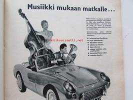 Tekniikan Maailma 1960 nr 4 -mm. Lentoskootteri, Sähköurut puhdetyönä, Maserati, Umbaugh-18 autogiro helikopteri, Skoda Octavia Super, Antti Wihuri,