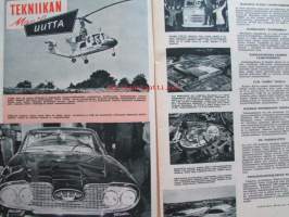 Tekniikan Maailma 1960 nr 4 -mm. Lentoskootteri, Sähköurut puhdetyönä, Maserati, Umbaugh-18 autogiro helikopteri, Skoda Octavia Super, Antti Wihuri,