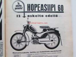 Tekniikan Maailma 1960 nr 4 -mm. Lentoskootteri, Sähköurut puhdetyönä, Maserati, Umbaugh-18 autogiro helikopteri, Skoda Octavia Super, Antti Wihuri,