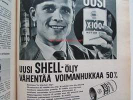 Tekniikan Maailma 1960 nr 5 -mm. Tv-ohjelmat nauhalle, Lloyd Arabella, Nuvistor uusi radioputki Mäkärä radalla, Mäkärä rakennettiin, Renaultin riippuva