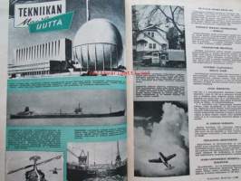 Tekniikan Maailma 1960 nr 5 -mm. Tv-ohjelmat nauhalle, Lloyd Arabella, Nuvistor uusi radioputki Mäkärä radalla, Mäkärä rakennettiin, Renaultin riippuva