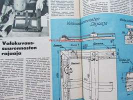 Tekniikan Maailma 1960 nr 6 -mm. 22. Eläintarhanajot, Suomalainen suihkukone Fouga Magister, Agfa Optima, Kevään automuotia Chervolet Corvair, Tsaika Borgward
