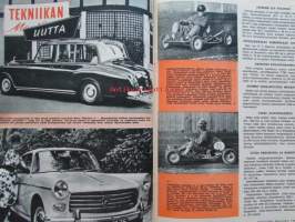 Tekniikan Maailma 1960 nr 7 -mm. Wartburg De Luxe, Minolta A 3, Purjelennon älyniekka Ilkka Lounamaa, Uutta Peugeot 404, Rolls Royse Phantom V, Matkustajalaiva