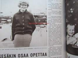 Kotiliesi 1965 nr 18. Syyskuu 1965. Kustaa ja Liisa Vilkunan kesäkoti (Lappajärvi). Toistaiseksi paras tie oman katon alle, Pappilanemäntä Pohjanmaalta Alice Kivioja