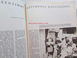 Kotiliesi 1965 nr 16  Elokuu -mm. Kodit ja nuoriso, Mitä musta Afrikka voi meille tarjota, Virkapuku joka on syntyessään oli klassillinen, Käyntimme Kätchenin