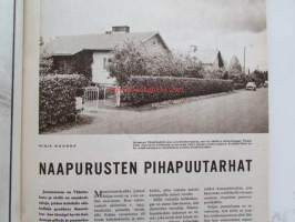 Kotiliesi 1965 nr 16  Elokuu -mm. Kodit ja nuoriso, Mitä musta Afrikka voi meille tarjota, Virkapuku joka on syntyessään oli klassillinen, Käyntimme Kätchenin