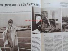 Kotiliesi 1965 nr 11  Kesäkuu 1965 -mm. Mikä nostaa lihan hintoja, Vajaamielinenkin lapsi on kodin jäsen, Lomaleirit kutsuvat jälleen väsyneitä äitejä,