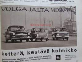 Kotiliesi 1965 nr 10 -mm. Intimiteetin oikeussuojasta, Kasvatan pojasta miehen, Perheenäiti työmarkkinoilla, Iloiset yrittäjät Kauko Menna sähköasentaja,
