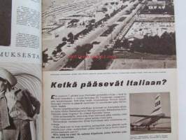 Kotiliesi 1965 nr 9  Toukokuu 1965. -mm. Seitsemän kaupungin suunnitelma, Neiti kansankouluntarkastaja Meeri Päivänsalo, Onko aitasta Huvilaksi, Parjattu pitkä