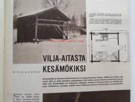 Kotiliesi 1965 nr 6 -mm. Lasku on jätetty perheenemännille, Kannattaa sittenkin vakuuttaa, Nuori tyttö ja antiikkikauppa, Posliinia ja lasia ulkomaille,