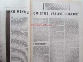 Kotiliesi 1965 nr 3 -mm. Toista mieltä Beatleseistä, Fredikan jälkeläinen Runebergin kodissa, Onko minulla omistus- vai avio-oikeus, Rakkaita jälkiruokia,