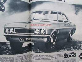 Tekniikan Maailma 1968 nr 1 -mm. Tokyo Motor Show Torinossa, Mazda RX 87, Datzsun Bluebird 1300, 10 vuotta avaruudessa, Renault R4L Rellu 4 koeajo, Voiteletko