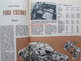 Tekniikan Maailma 1968 nr 2 -mm. Ford Escort Rabat, Mersujen uusi sukupolvi, ALfa-Romeo 1750, Uudet itäraudat Volga ja Jalta Scadia, BMW 1600,  Katso kuvista
