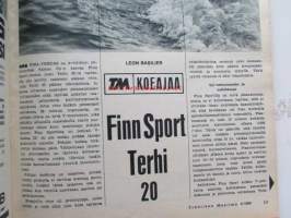 Tekniikan Maailma 1968 nr 8 -mm. Säätehdas, Uusia ja tehostettuja autoja Lamborghini 400 GT Islero, Renault 16 TS, Daroo II, Daroo I, Fokker D Vii,  Austin mini