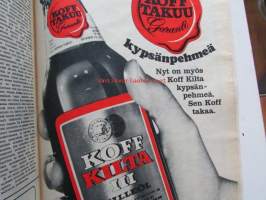 Tekniikan Maailma 1968 nr 10 -mm. Tekniikka pyörii Linnanmäellä, Saab 37 Wiggen, Peugeot 504, Taistelu Englannista ilmavoimat täyttävät 50 vuotta, Ford Escort