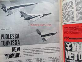 Tekniikan Maailma 1968 nr 10 -mm. Tekniikka pyörii Linnanmäellä, Saab 37 Wiggen, Peugeot 504, Taistelu Englannista ilmavoimat täyttävät 50 vuotta, Ford Escort