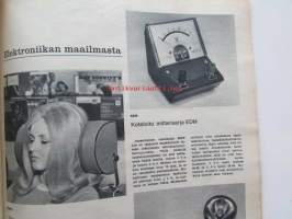 Tekniikan Maailma 1968 nr 10 -mm. Tekniikka pyörii Linnanmäellä, Saab 37 Wiggen, Peugeot 504, Taistelu Englannista ilmavoimat täyttävät 50 vuotta, Ford Escort
