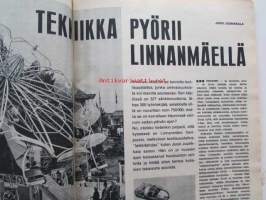 Tekniikan Maailma 1968 nr 10 -mm. Tekniikka pyörii Linnanmäellä, Saab 37 Wiggen, Peugeot 504, Taistelu Englannista ilmavoimat täyttävät 50 vuotta, Ford Escort