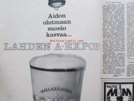 Tekniikan Maailma 1968 nr 10 -mm. Tekniikka pyörii Linnanmäellä, Saab 37 Wiggen, Peugeot 504, Taistelu Englannista ilmavoimat täyttävät 50 vuotta, Ford Escort