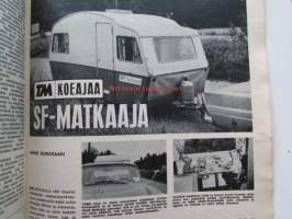 Tekniikan Maailma 1968 nr 13 -mm. Finnairin Super Carawelle OH-LSA, DAF 55 De Luxe, Jokamiehen kortteliohjus OH XYV, Halpa Perämoottorikimara, Uusia malleja Toyota