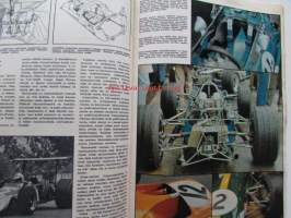 Tekniikan Maailma 1968 nr 14 -mm. Buick Touring -26, Sinca 1100 GL, Mikä on Gran Prix?, F1 radat, Mikä F1?, F1 ajajat, Puch-Tunturi M125 6 Gg, Suju GTK, Katso