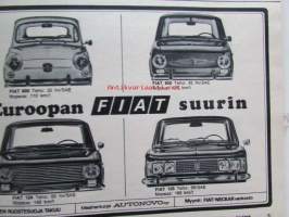 Tekniikan Maailma 1968 nr 14 -mm. Buick Touring -26, Sinca 1100 GL, Mikä on Gran Prix?, F1 radat, Mikä F1?, F1 ajajat, Puch-Tunturi M125 6 Gg, Suju GTK, Katso