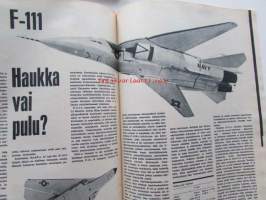 Tekniikan Maailma 1968 nr 15 -mm. Vesimäkärä, Volvo 164, VW 411, Volvo B 20, Honda 800 Ford 17M Porsche 911 E, Renault 6, Suzuki T20, ALfa Romeo 1750 Berlina,