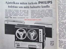 Tekniikan Maailma 1968 nr 16 -mm. Höyryveturi 1300:n tarina, Ford Cortina 1600, Peugeot 504, Konica Auto-Rexlex, Väri TV osto mallit ja teknniset tiedot, Katso