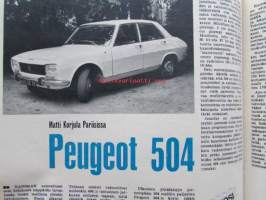 Tekniikan Maailma 1968 nr 16 -mm. Höyryveturi 1300:n tarina, Ford Cortina 1600, Peugeot 504, Konica Auto-Rexlex, Väri TV osto mallit ja teknniset tiedot, Katso