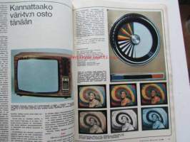 Tekniikan Maailma 1968 nr 16 -mm. Höyryveturi 1300:n tarina, Ford Cortina 1600, Peugeot 504, Konica Auto-Rexlex, Väri TV osto mallit ja teknniset tiedot, Katso