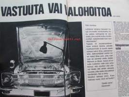 Tekniikan Maailma 1968 nr 17 -mm. Rautaratsujen tekniikka, Valmistaudumme talveen, ELävä Sovella järjestelmä, Piper Cherokee Arrow, Dieselit vertailussa Datsun