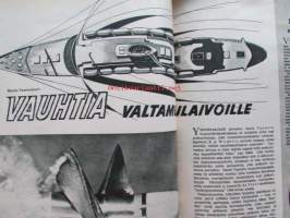 Tekniikan maailma 1958 nr 12 -mm. Miksi meillä ei ole teknillisiä museota, Lloyd Alexander TS, Bell ja Howell sähkösilmä, 1959 mallit, Suomalainen kuutykki,