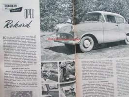 Tekniikan maailma 1958 nr 10 -mm. Tilapäinen Autovero, Opel Rekord, Minolta auto wide, Vaivatta vai varmasti, Ducantti 125 ja 175, Radioparaati messuhallissa,