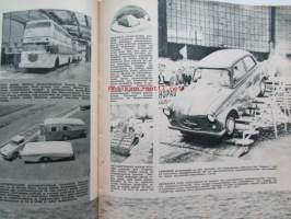 Tekniikan maailma 1958 nr 10 -mm. Tilapäinen Autovero, Opel Rekord, Minolta auto wide, Vaivatta vai varmasti, Ducantti 125 ja 175, Radioparaati messuhallissa,