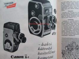 Tekniikan maailma 1958 nr 4 -mm. Tekniikan fariseukset,  Canon 8-T, DAF pikkuautosensatio Hollannista, Roima roikkuja, Ajan Sävel mopedi, Radioputken loppukiri,