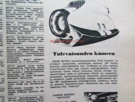 Tekniikan maailma 1958 nr 3 -mm. Voitokas V. Braun, Koeajossa Standard Ten, Uutta ruokaa autoille, Ihminen avaruudessa, Carvalle esittäytyi, Uutisia radioalalta,