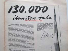 Tekniikan maailma 1958 nr 2 -mm. Televisiomme nykynäkymiä, Humber hawk, Keinäsen lentoauto humpuukiako, Vieläkin vihurista, Kansan Hi-Fi, Kesäksi oma